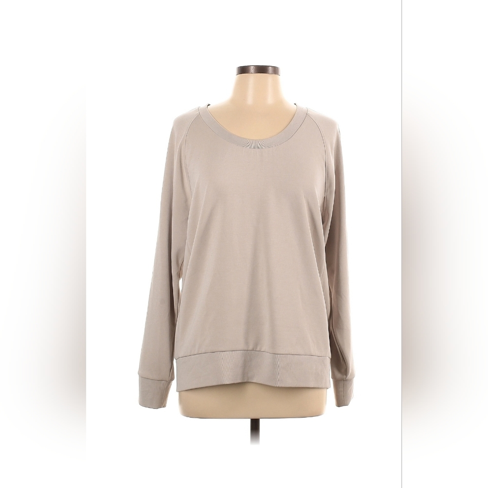 Athleta Greige Sweatshirt (L)